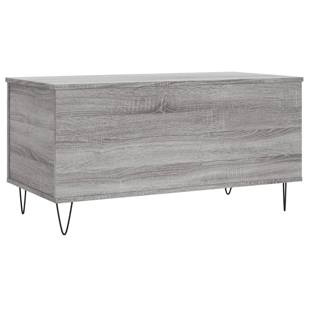 Tavolino salotto | Tavolino da caff¨¨ | Tavolino da Soggiorno Grigio Sonoma 90x44,5x45 cm Legno Multistrato