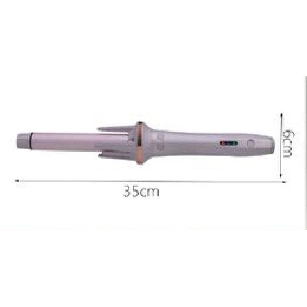 Trade Shop - Arricciacapelli Conico Automatico Spazzola Rotante Ricci Onde Boccoli 45w Tx-8066 -