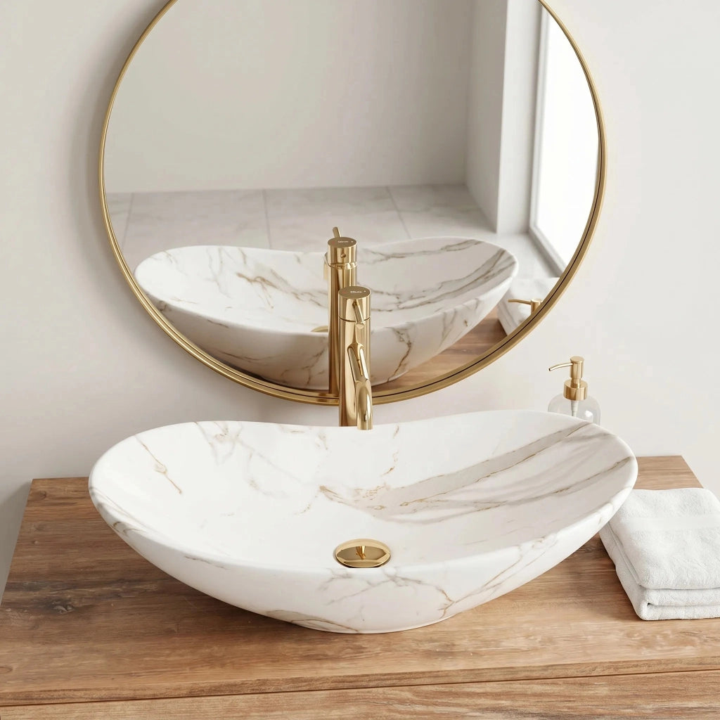 Lavabo Da Appoggio Rea Royal Lava Mat