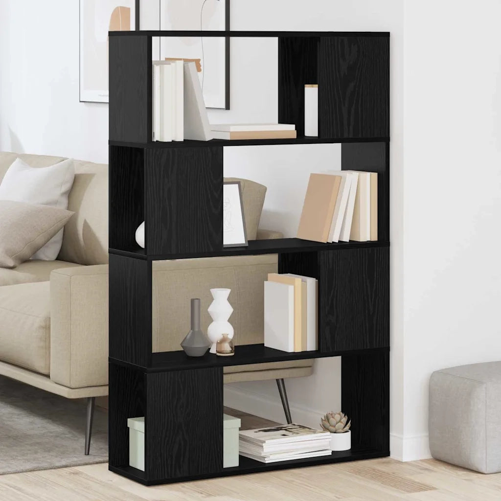 Set mobile TV Nero 80 x 24 x 125 cm Legno multistrato 875202