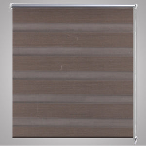 Tenda a rullo marrone vagliante 40 x 100 cm tenda per finestra privacy tapparella 4102079