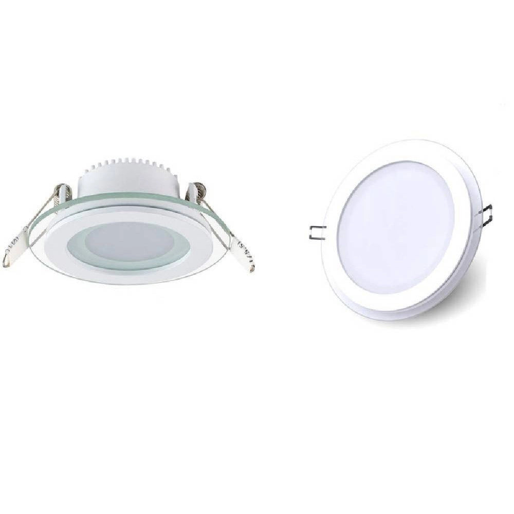 Trade Shop - Pannello Led Slim Incasso Bordo In Vetro 6w Cct Tre Colorazioni Di Luce P75e-t3c -