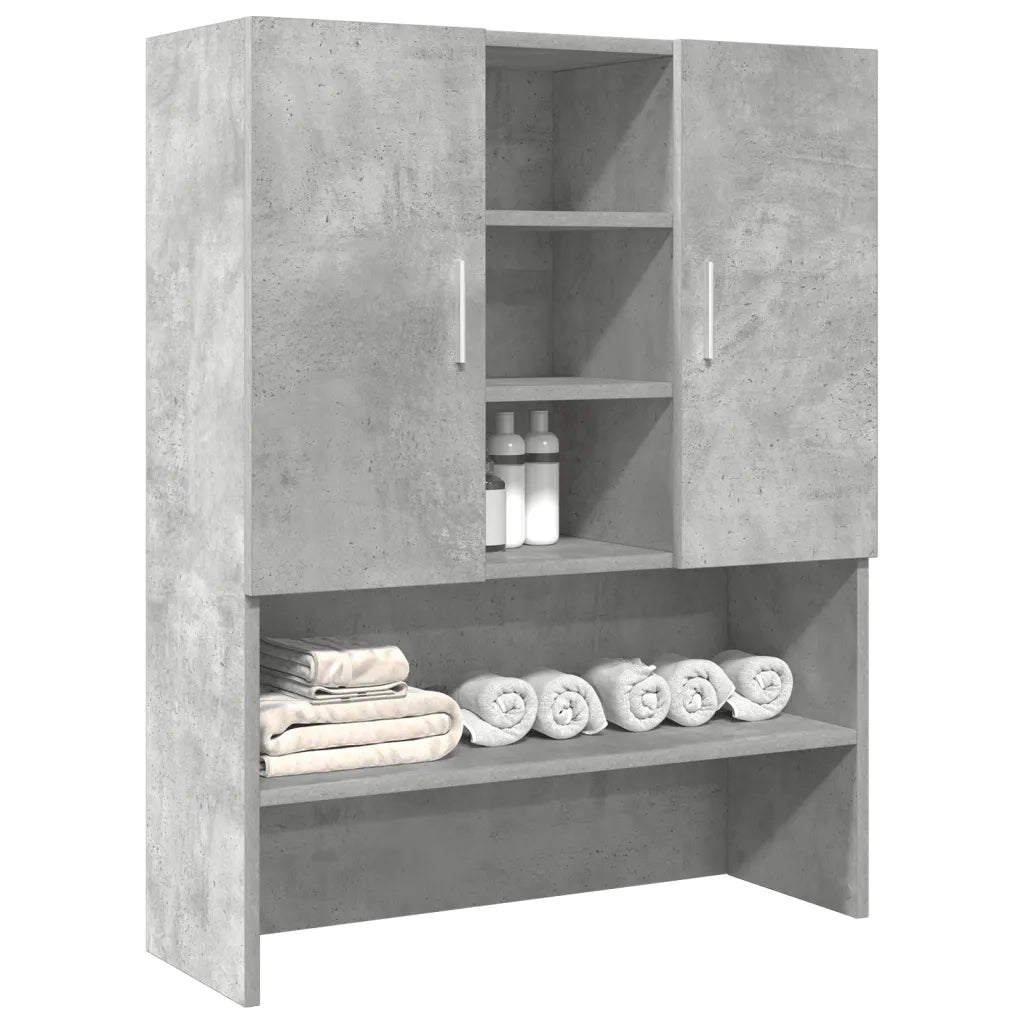 Mobile per Lavatrice Grigio Cemento 70,5x25,5x90 cm CFW7398422