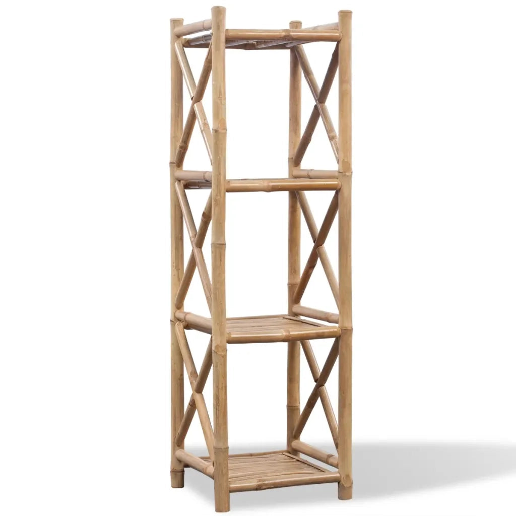 Scaffale a 4 Piani in Legno di BambÃ¹ cod mxl 11708