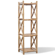 Scaffale a 4 Piani in Legno di BambÃ¹ cod mxl 11708