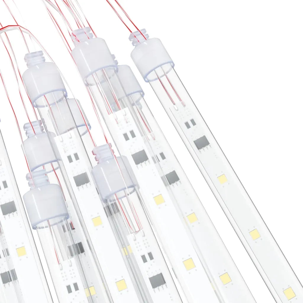 Luci Meteoriche 20 pz 50cm Bianco Caldo 720 LED Interni Esterni 328547