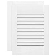 Ante a Lamelle 2 pz Bianche 39,5x29,5 cm CFW9665125