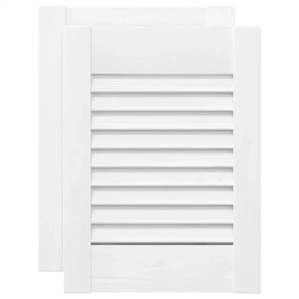 Ante a Lamelle 2 pz Bianche 39,5x29,5 cm CFW9665125