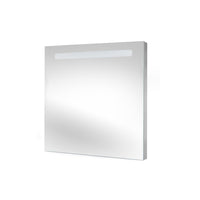 Specchio da Bagno Pegasus con Illuminazione Led Frontale Imballo 1 Pezzo Alluminio e Vetro Emuca