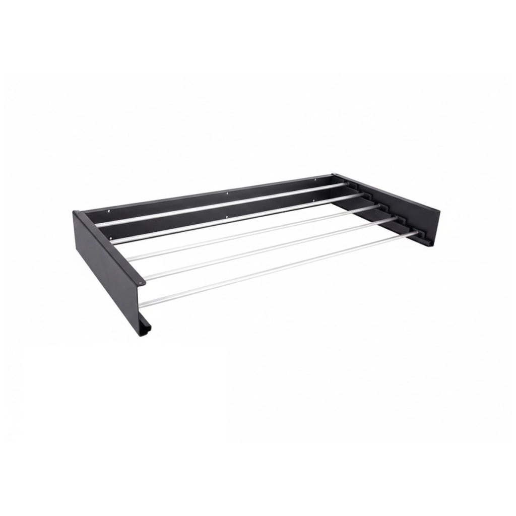 STENDIBIANCHERIA DA MURO 80CM ALLUMINIO SALVASPAZIO BAGNO INTERNO ESTERNO 73214