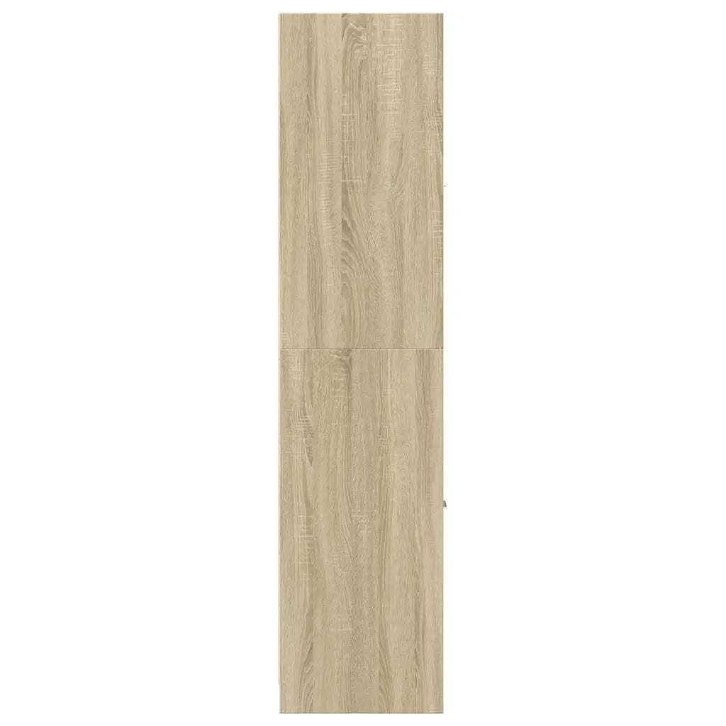 Armadietto da Farmacia Rovere Sonoma 30x41x174,5 cm Truciolato