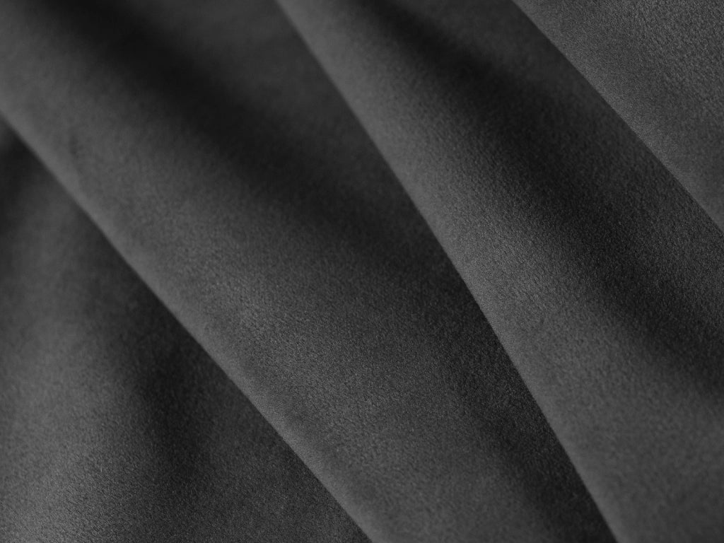 Cosmopolitan Design - Divano angolare reversibile "Tulum" 5 posti in velluto grigio 