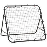 Rete da Allenamento Calcio Tennis ¨C zephmum ¨C Nero 96x80x96 cm