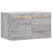 Armadietto a Muro | Mobile a Parete Grigio Sonoma 60x36,5x35cm in Legno Multistrato