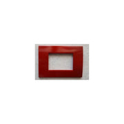 Trade Shop - Placchette Placche In Abs Per Serie Matix Bticino Compatibile 3 4 6 Moduli Color - Rosso Scuro -6 Fori     -