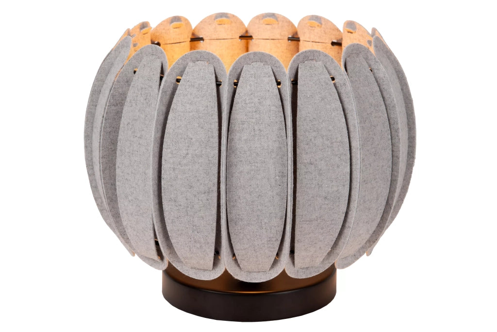 Lampada da tavolo moderna grigia Spencer E27 Lucide
