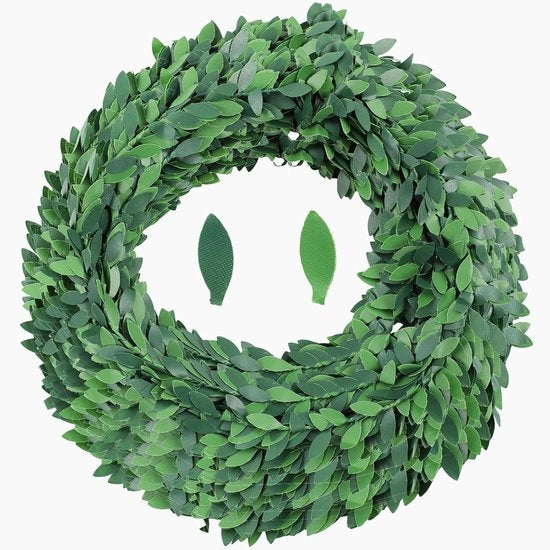 Slinga di Ficus Artificiale Premium 75cm Decorazione Verde per Wedding Office Cucina Festa Giardino