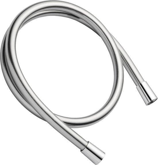 Doucheslang facile da pulire da 1,25 m in acciaio inox.
