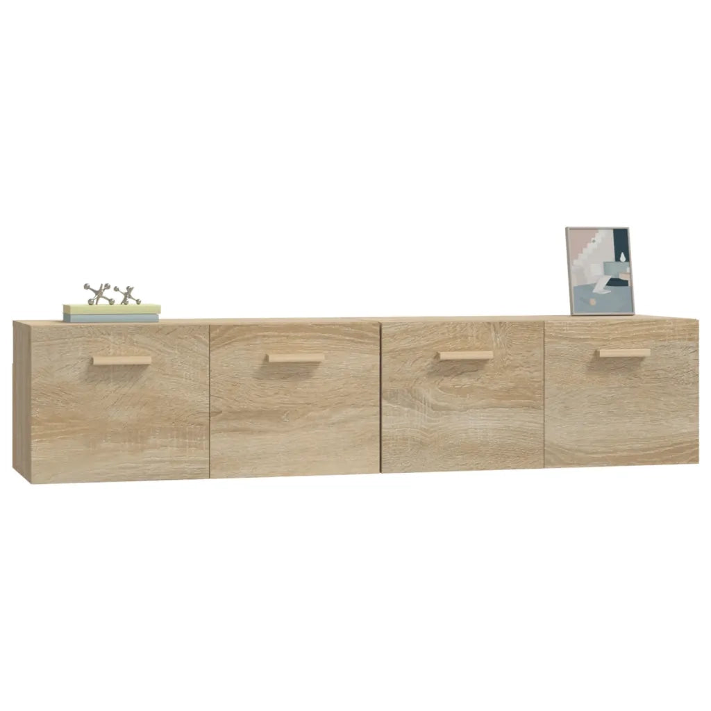 Mobili Parete 2 pz Rovere Sonoma 80x35x36,5cm Legno Multistrato cod mxl 34393