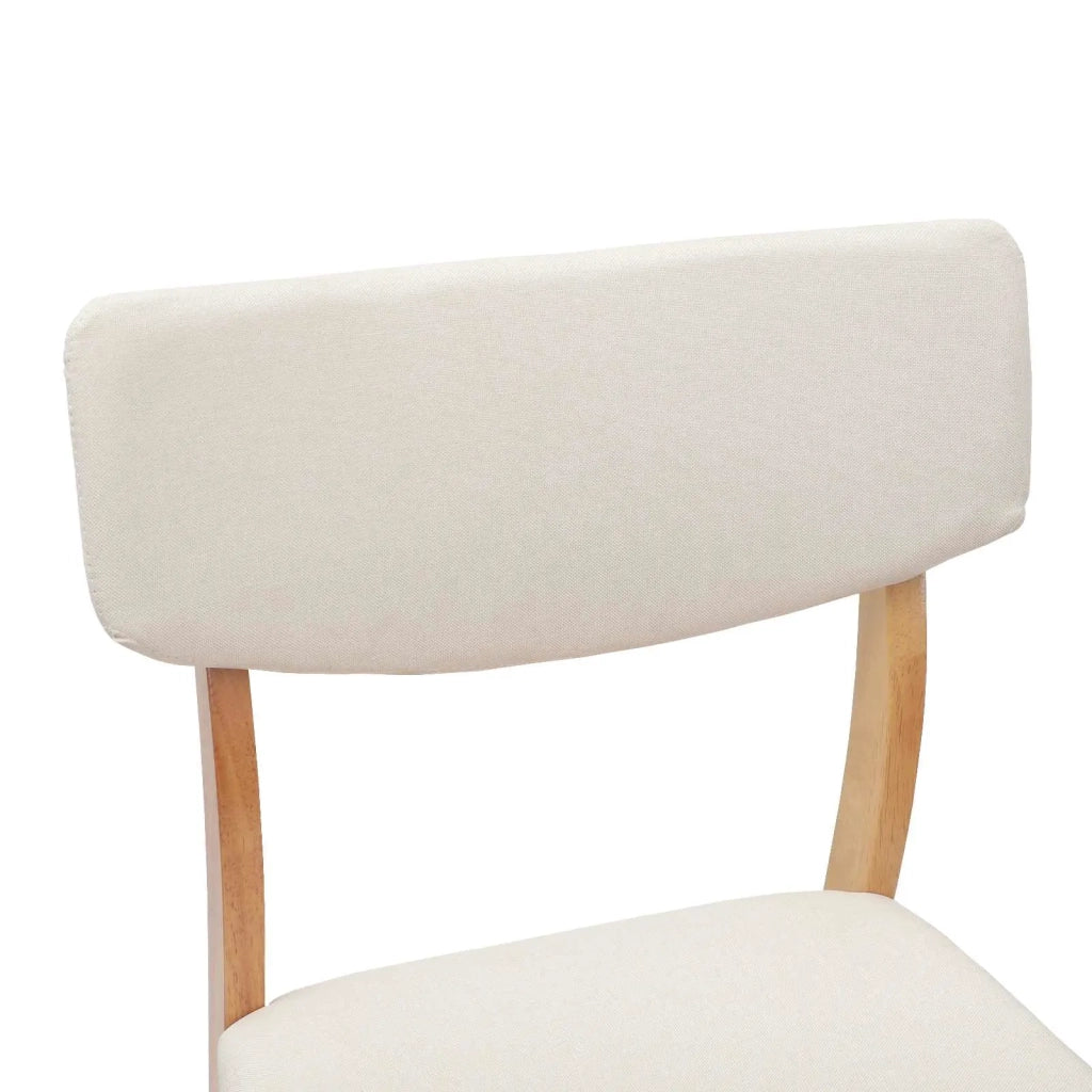 Sedie da pranzo 2 pcs Naturale 48 x 49 x 95 cm