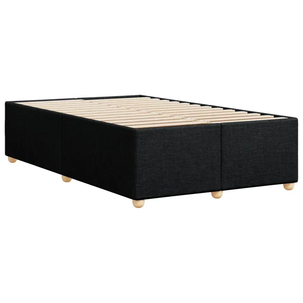 Giroletto senza Materasso Nero 120x200 cm Tessuto 3284724