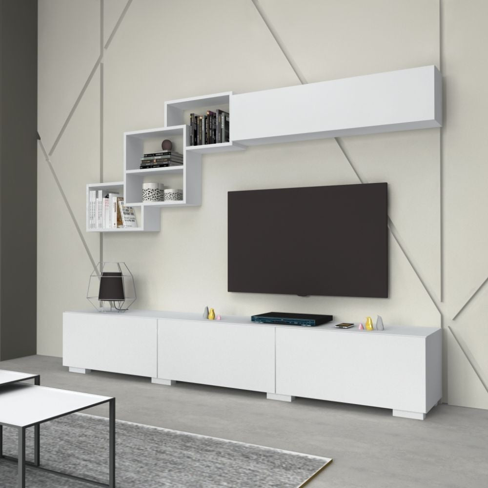 Parete attrezzata Free bianco