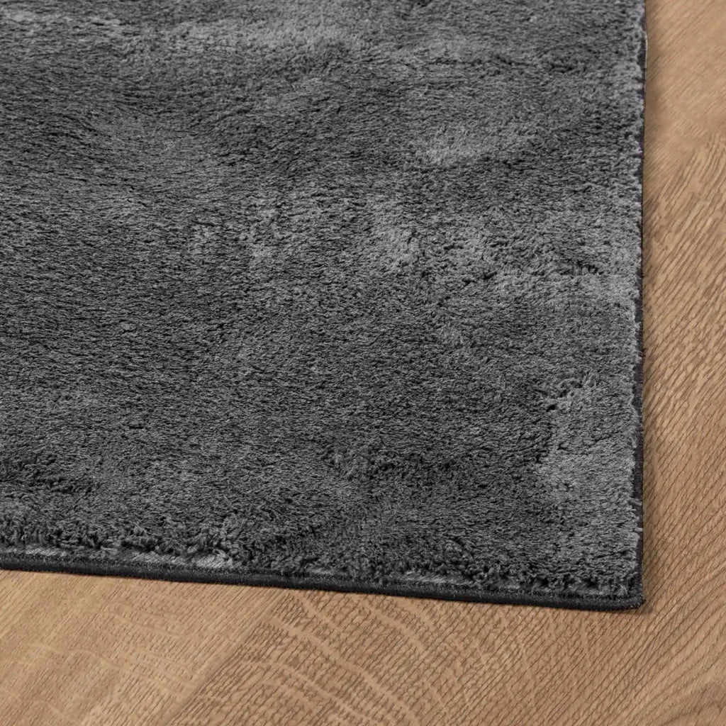 Tappeti per area HUARTE Antracite 1000 x 80 cm Poliestere