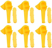 Accessori per pneumatici - Set di 6 pezzi - Protezione cerchioni - Pezzo di innesco a forma di testa di anatra - Pezzo di innesco di rimozione - Materiale nylon - Impermeabile/Resistente alle abrasioni - Accessori per pneumatici