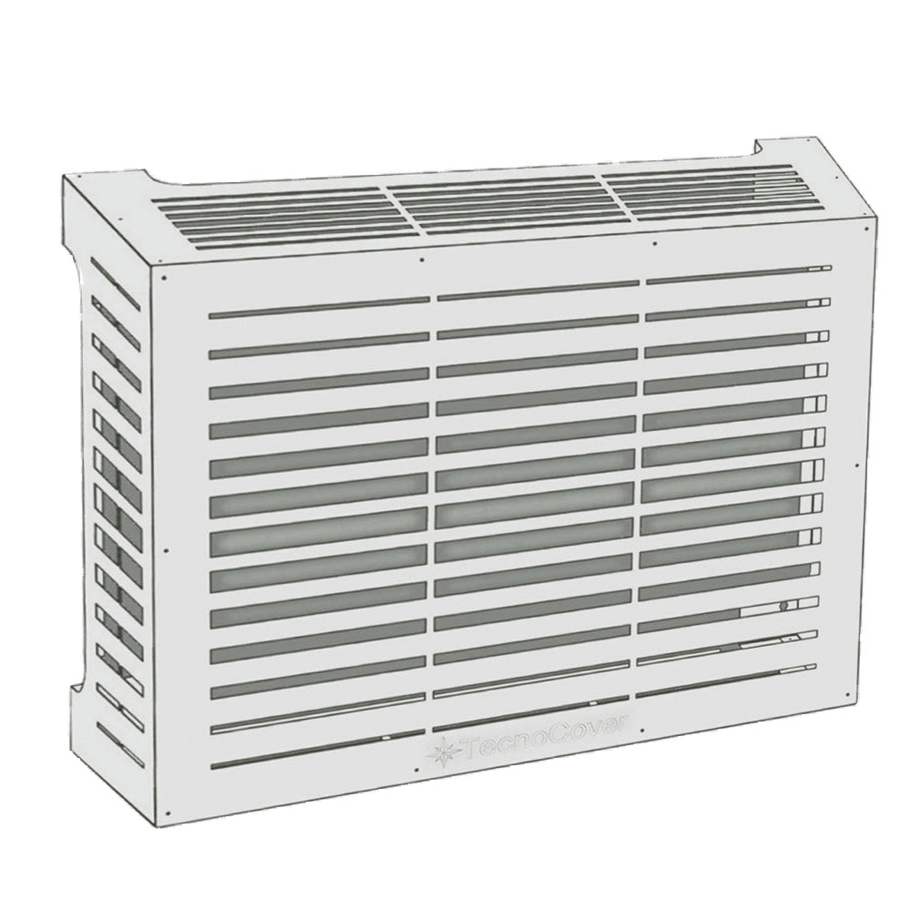 Copertura unità esterna climatizzatore grigio 86x44x68 cm.  condizionatore