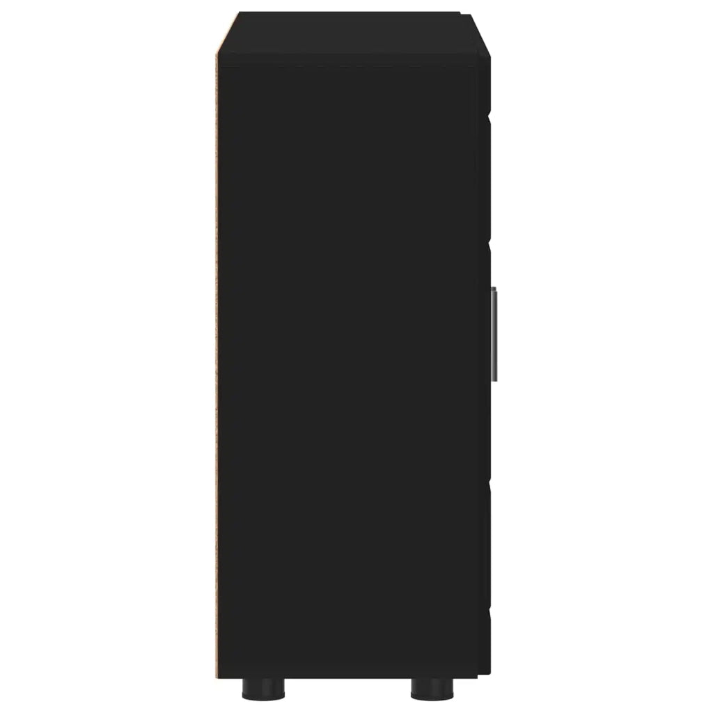 Armadio in Legno Nero 88,5 x 30,5 x 73 cm Legno multistrato 880302