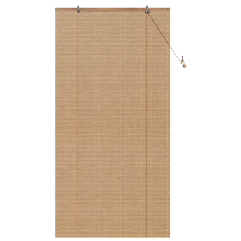 vidaXL Tende e Tapparelle per Finestre con tende Marrone Chiaro Bambù