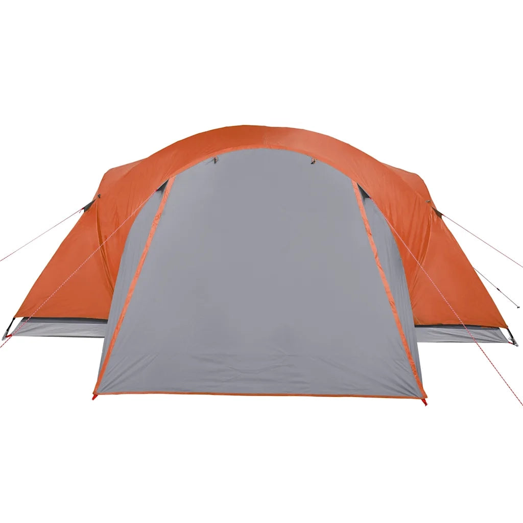 Tenda da Campeggio Crossvent 8 Persone Arancione Impermeabile