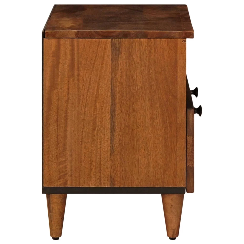 Tavolino da salotto con cassetto Marrone 80 x 54 x 40 cm
