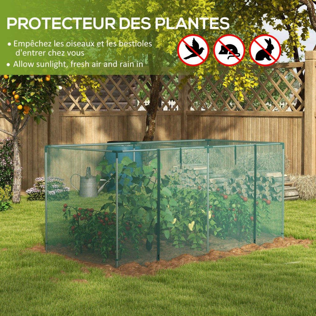 Serra da giardino ¨C zephmum ¨C verde 240x120x110 cm