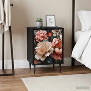 Armadio da Notte BORNE 2 pz Rovere Nero 36 x 33 x 51 cm 8007244