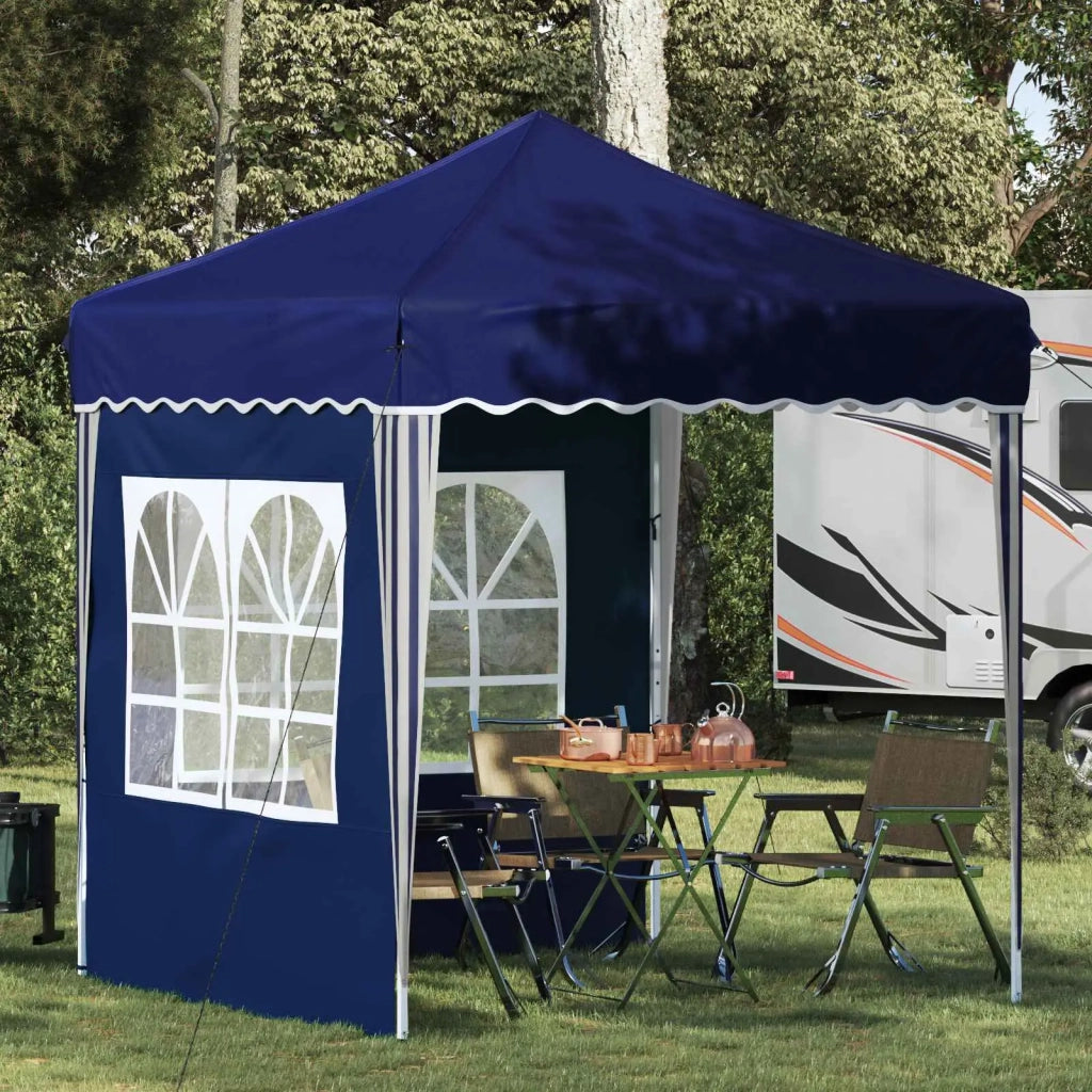 Tenda per feste a pop-up Blu 195 x 195 x 245 cm Tessuto Oxford 42019725