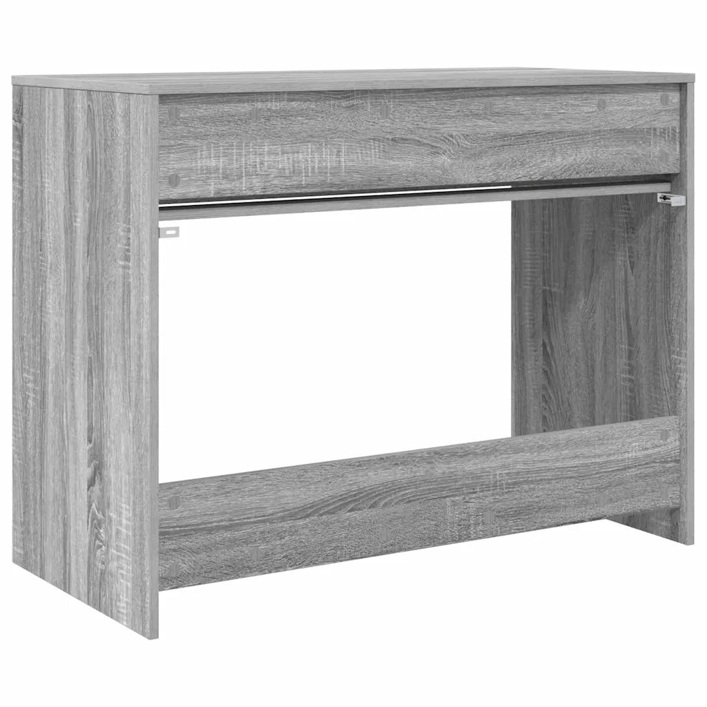 Scrivania Sonoma grigia 100 x 50 x 78 cm Legno ingegnerizzato