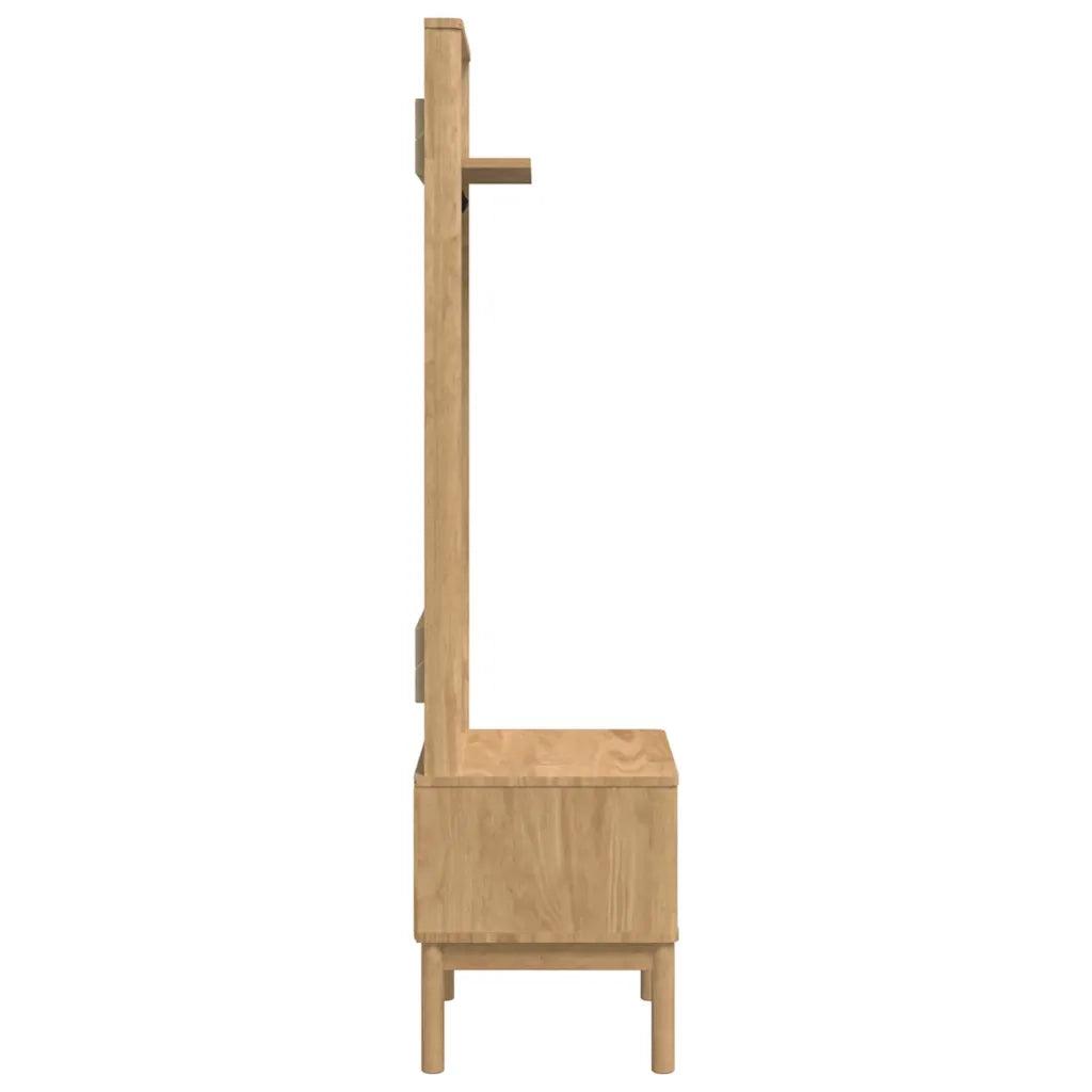 Armadio per corridoio FLORO Marrone cerato 50 x 40 x 158 cm