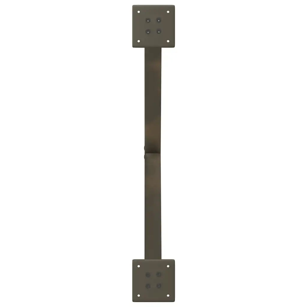 Gambe per Tavolino da Caffè a Forma di X 2 pz Acciaio Naturale 70x(42-43) cm Acciaio 4012907