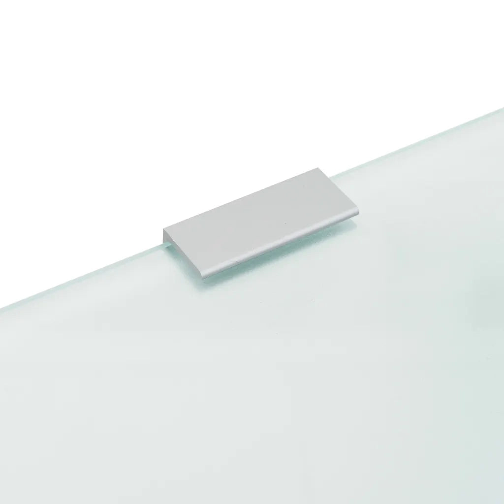 Schermo Orinatoio a Parete per Privacy 90x40 cm Vetro Temperato CFW3985843
