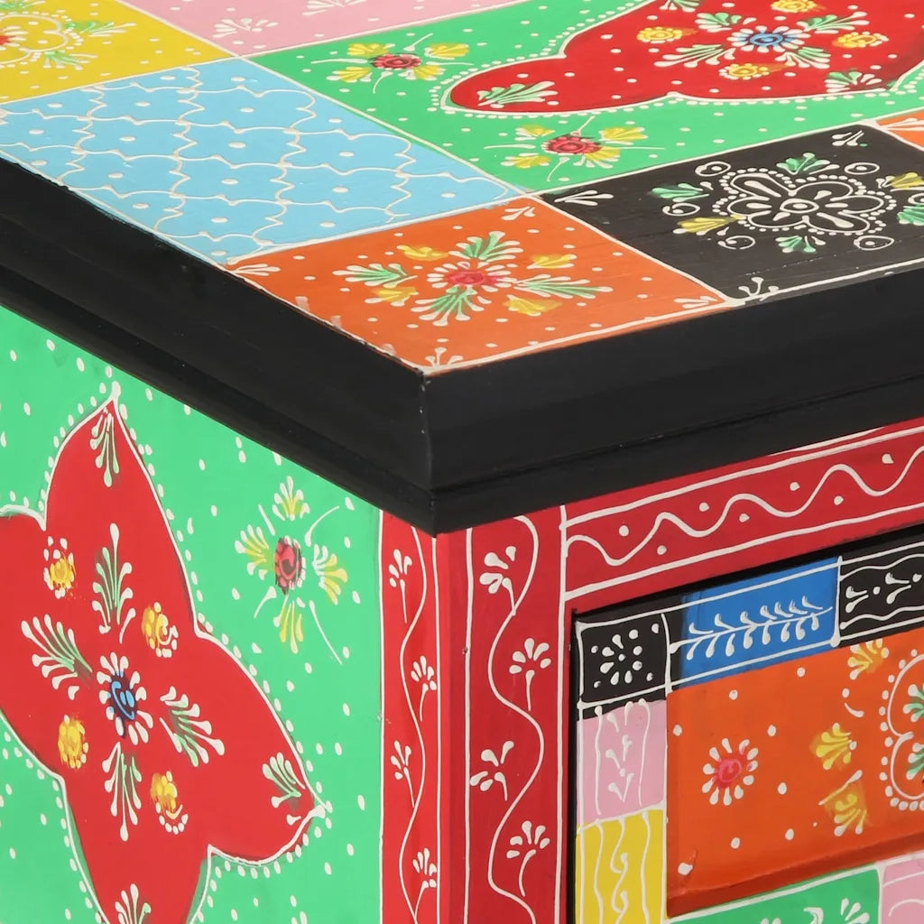 Tavolo Consolle | Tavolo d'Ingresso con cassetto Multicolore 100 x 30 x 77 cm