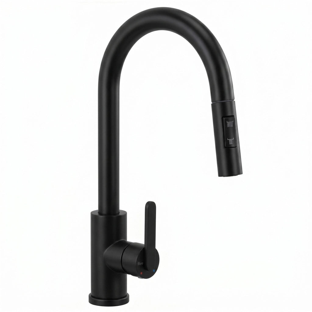 Rubinetto Da Cucina Rea Ontario Black
