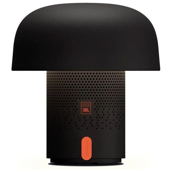 Kooduu Sensa Play, lampada Bluetooth 5.0 con speaker JBL 10W, LED dimmerabile, batteria 11 ore, docking station, Bianco nuvola