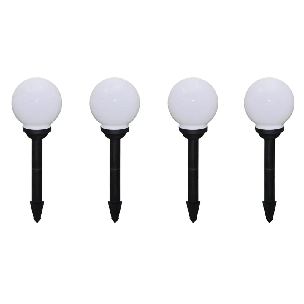 Lampade da Sentiero 8 pz LED 15 cm con Picchetto CFW2074657