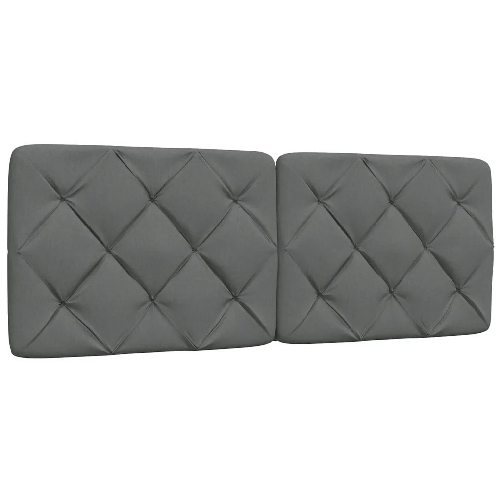 Giroletto senza Materasso Grigio Scuro 120x200 cm Tessuto