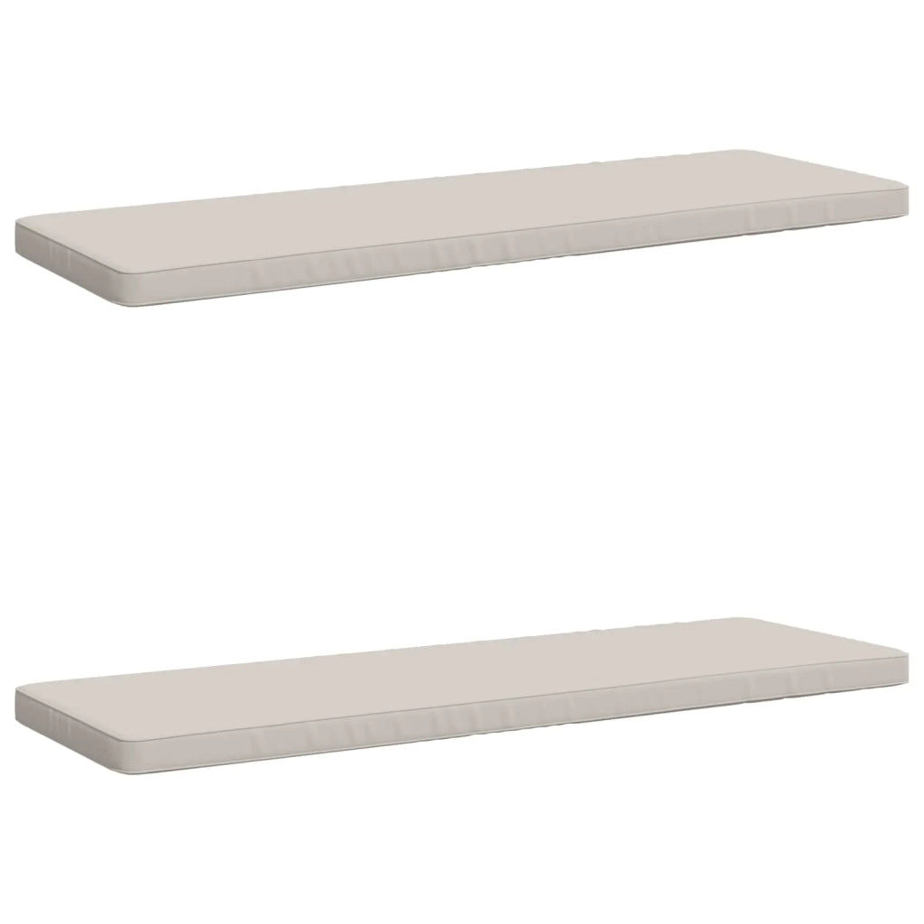 Cuscini per Panchina a 2 Pezzi VUGHT 2 pz 100% Poliestere 951929