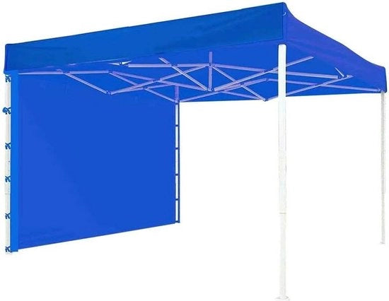 Ombrellone Instantaneo con Parete laterale - Zonnescherm per Giardino Gazebo - Tenda per Festa Patio BBQ - Tenda per Matrimoni.