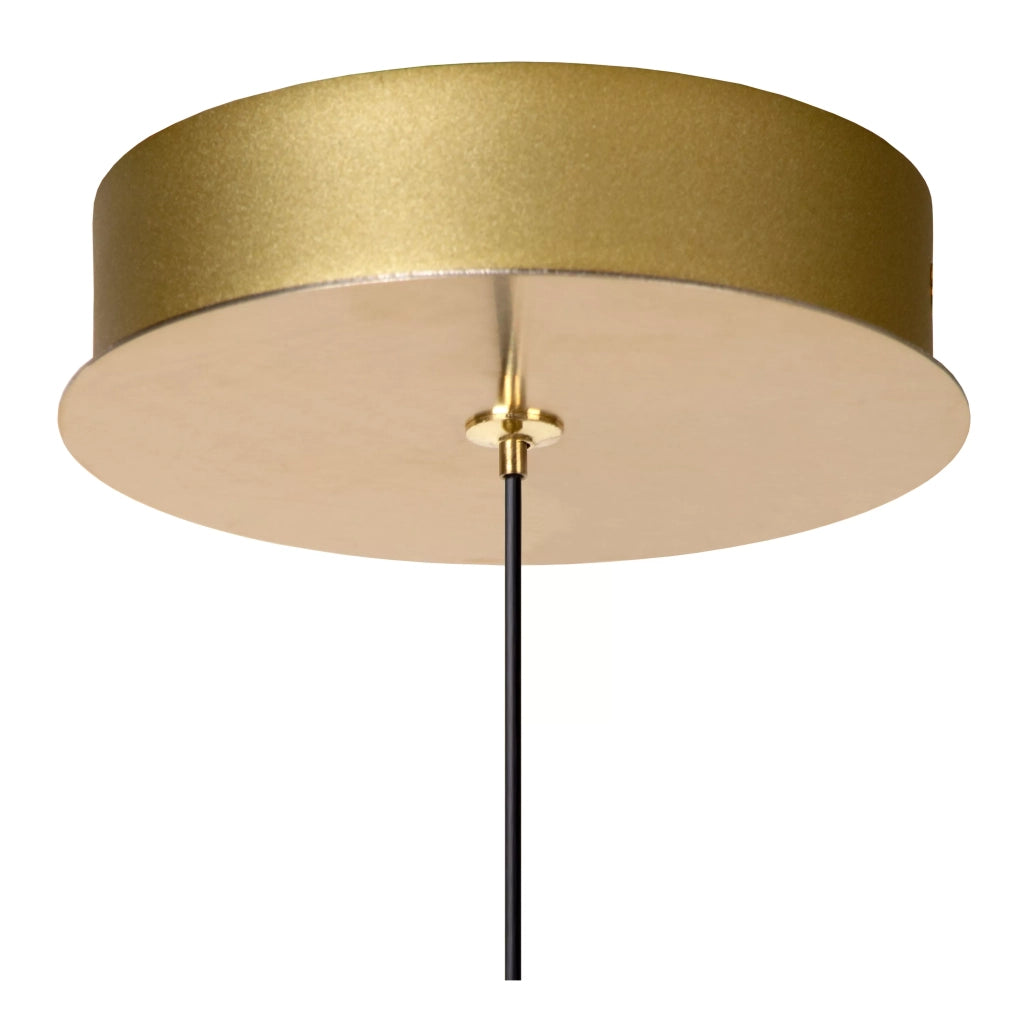 Lampada a sospensione Kligande oro vetro LED 7W Lucide