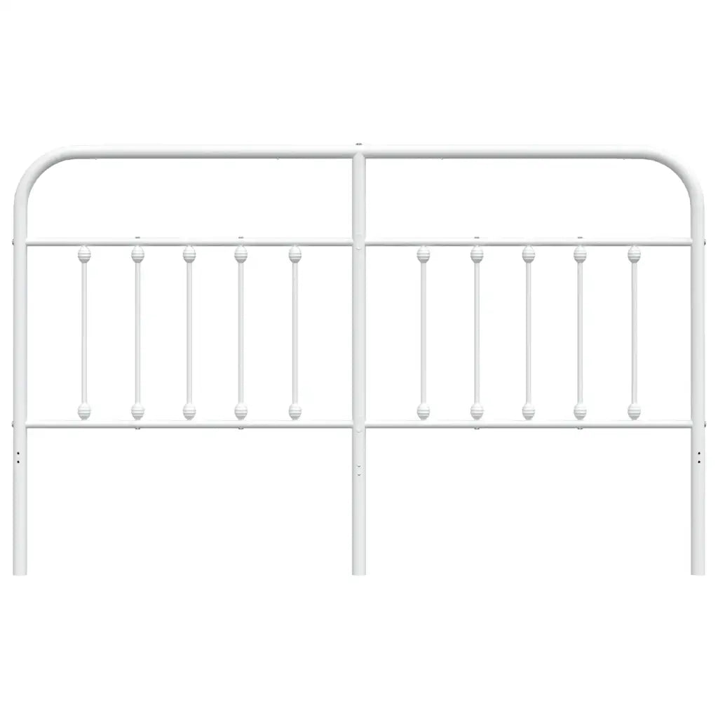 Testiera di Ricambio in Metallo Bianco 180 cm 352663