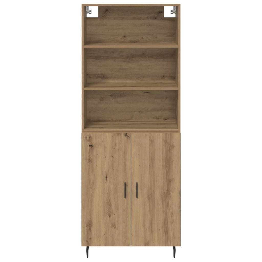 Credenza-Buffet-Armadio da cucina Rovere artigianale 69,5 x 34 x 180 cm 277211
